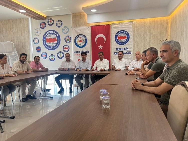 Şanlıurfa’da sendikalardan memur hakları için önemli buluşma