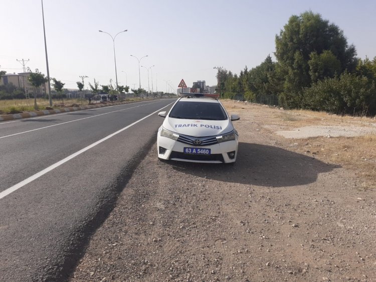 Şanlıurfa'da radar denetimi sürüyor