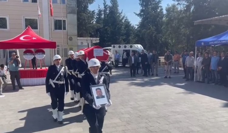 Şanlıurfa’da vefat eden il emniyet müdür yardımcısı memleketine uğurlandı