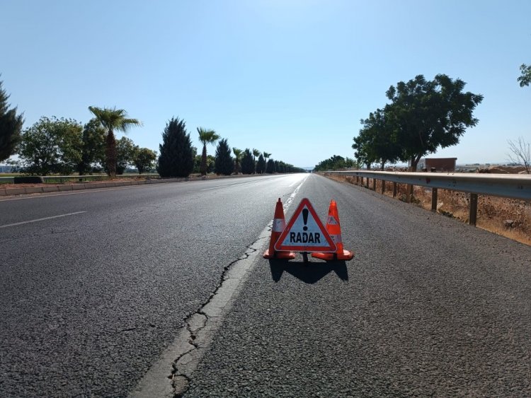 Şanlıurfa emniyetinden hız denetimi