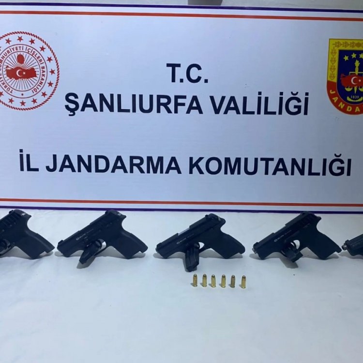 Şanlıurfa’da silah ve uyuşturucu operasyonu, 11 gözaltı