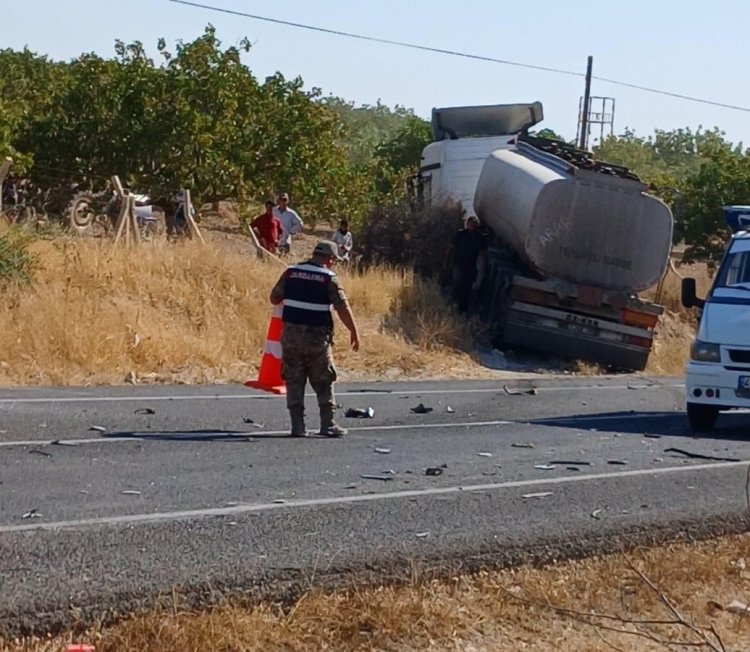 Şanlıurfa’da otomobil tır ile çarpıştı, 1 ölü