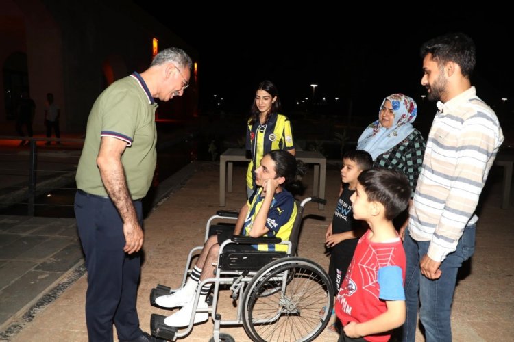 Başkan Kuş, Eyyübiye Millet Bahçesi'nde vatandaşlarla bir araya geldi